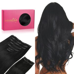 WENNALIFE Clip in Hair Extensions
