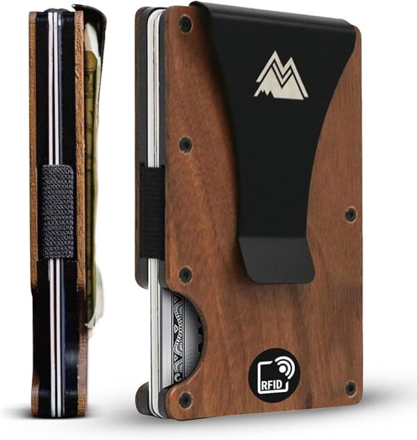 Mountain Voyage Minimalist Wallet for Men & Women