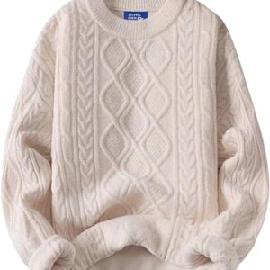 Vintage Knitted Sweater Long Sleeve Sweater