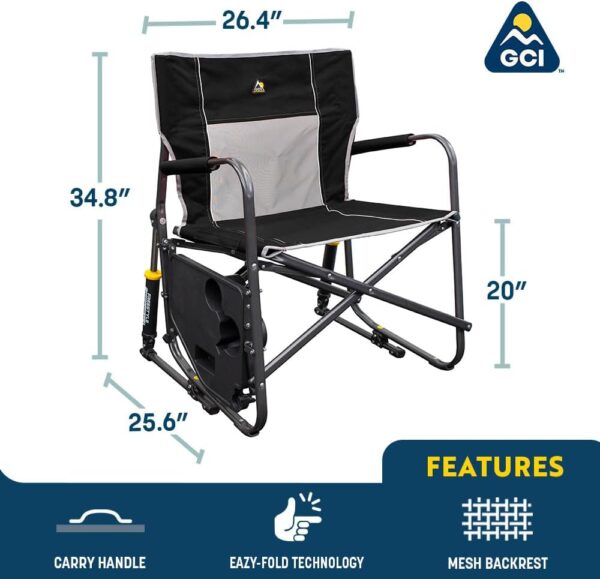GCI Outdoor Rocker Camping Chair - Image 4