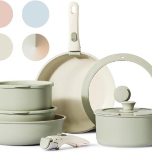 Nonstick Cookware Set Detachable Handle