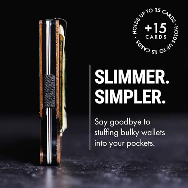 Mountain Voyage Minimalist Wallet for Men & Women - Image 3