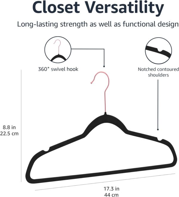 Non-Slip Suit Clothes Hangers - Image 2