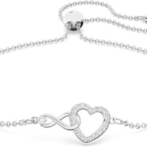 Swarovski Infinity Heart Jewelry Collection, Necklaces and Bracelets