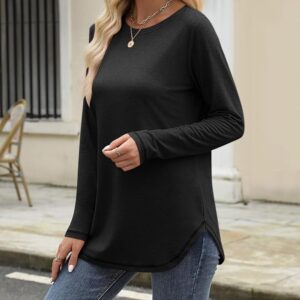 Womens Tunic Tops Long Sleeve