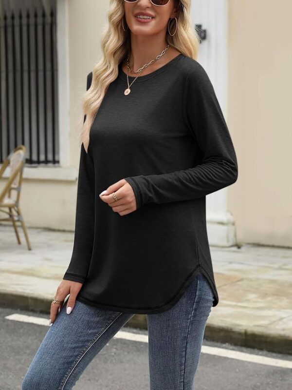 Womens Tunic Tops Long Sleeve