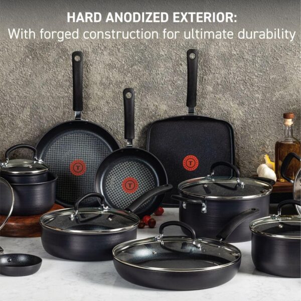 T-fal Ultimate Hard Anodized Nonstick Cookware Set - Image 7
