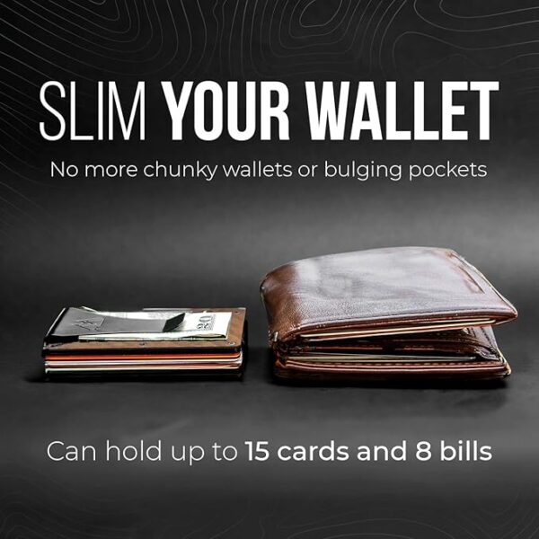 Mountain Voyage Minimalist Wallet for Men & Women - Image 5
