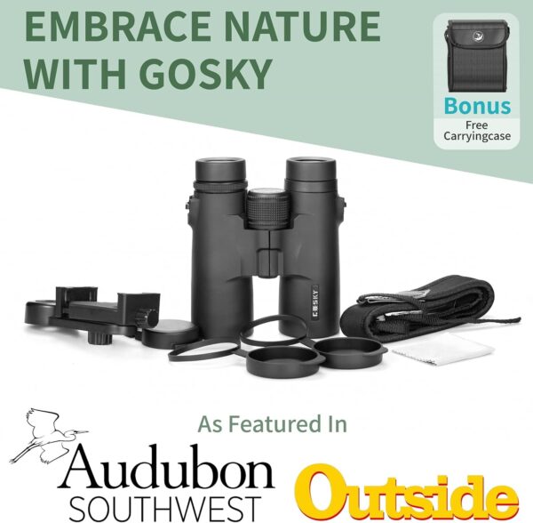 Gosky 10x42 Roof Prism Binoculars for Adults - Image 5