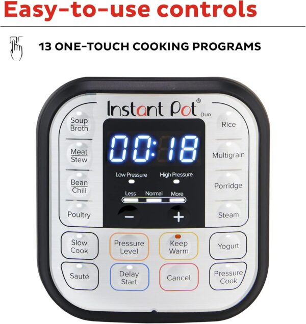 Instant Pot Duo 7-in-1 Electric Pressure Cooker - Image 2