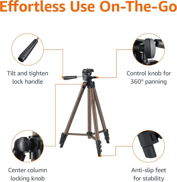 Lightweight Portable Camera Mount Tripod - Image 2
