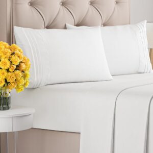 Queen Size 4 Piece Sheet Set -