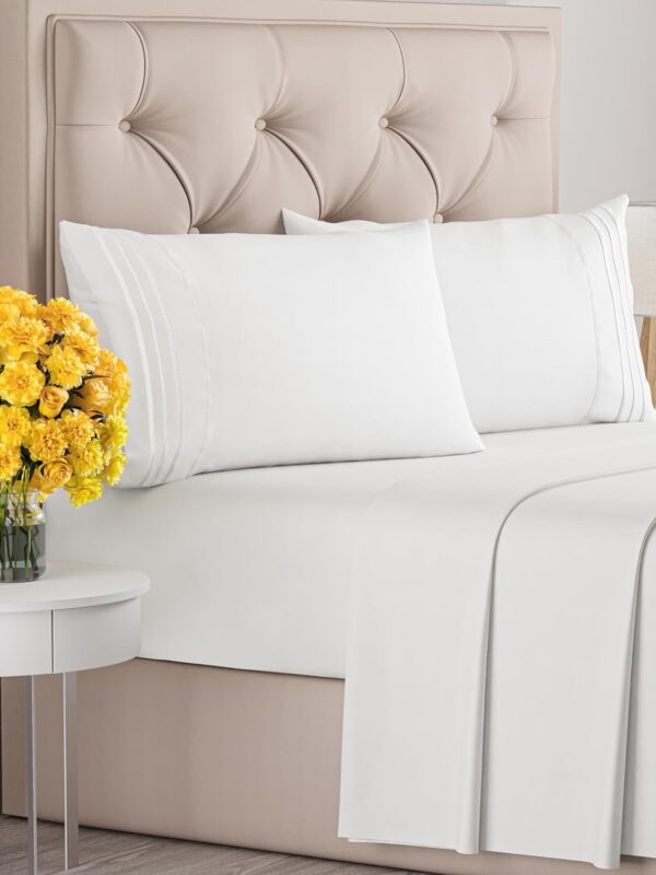 Queen Size 4 Piece Sheet Set -