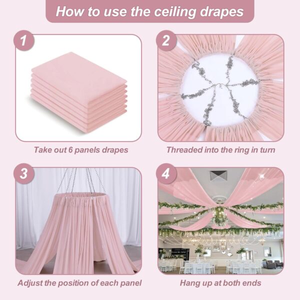 Ceiling Drapes - Image 5