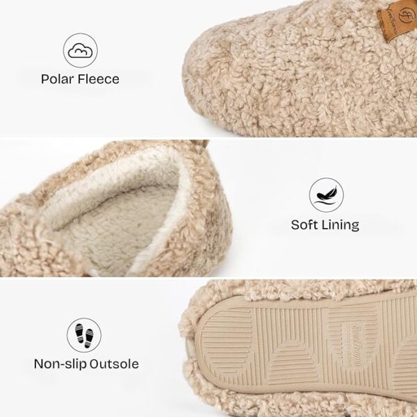 EverFoams Women’s Soft Curly Full Slippers - Image 3