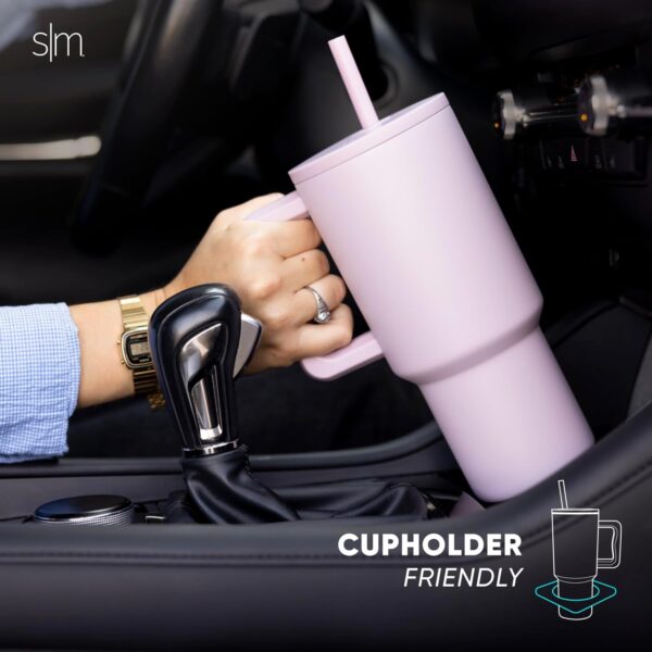 Simple Modern 30 oz Tumbler with Handle and Straw Lid | - Image 4