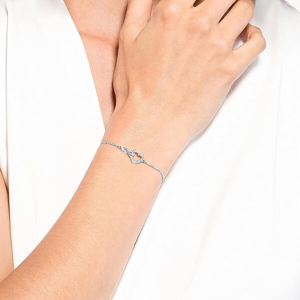 Swarovski Infinity Heart Jewelry Collection, Necklaces and Bracelets - Image 3