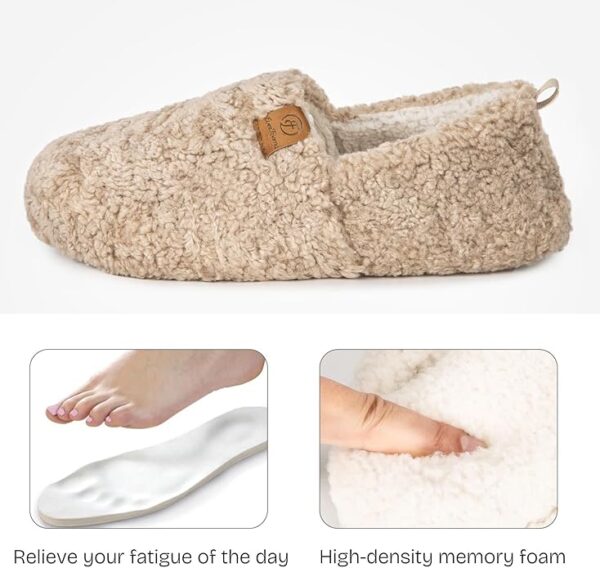 EverFoams Women’s Soft Curly Full Slippers - Image 4