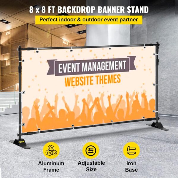 VEVOR Backdrop Banner Stand - Image 3