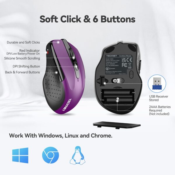 TECKNET Wireless Mouse - Image 7
