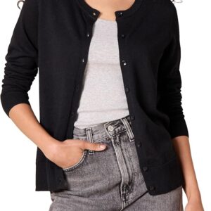 Women's Lightweight Crewneck Cardigan