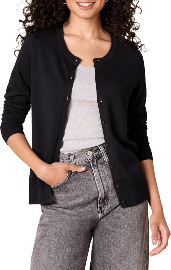 Women's Lightweight Crewneck Cardigan
