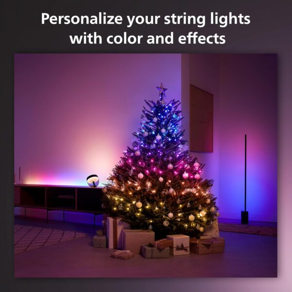 Philips Hue Indoor/Outdoor Holiday 130-Foot Festavia String Light - Image 8