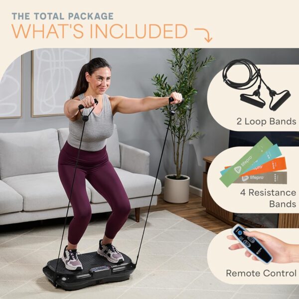 LifePro Vibration Plate Exercise Machine - Image 4