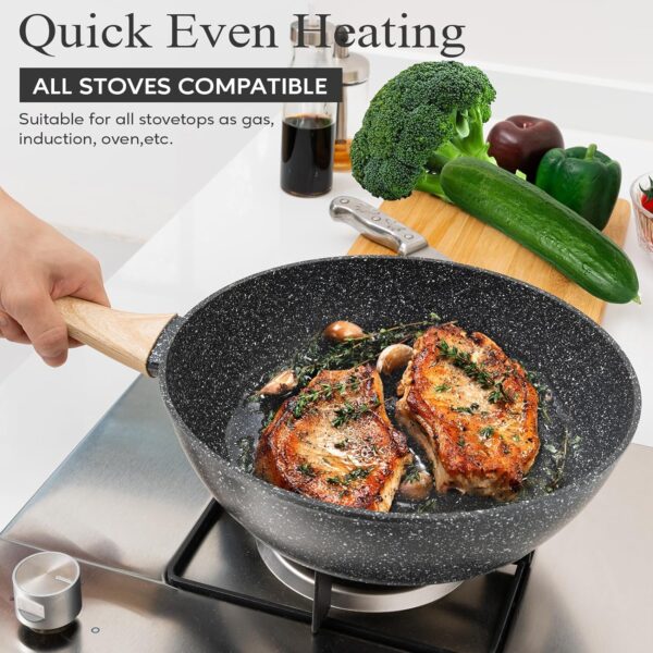Non Stick Kitchen Cookware Sets - Image 6