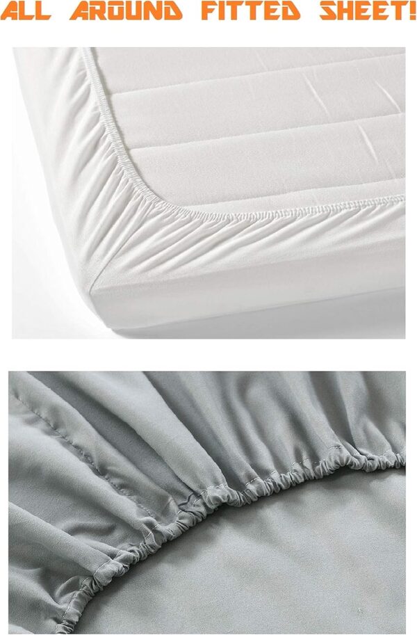 Microfiber 4-Piece Sheet Set - Image 2