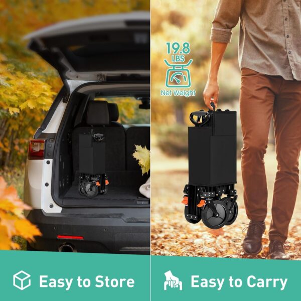 Collapsible Folding Wagon Cart - Image 3