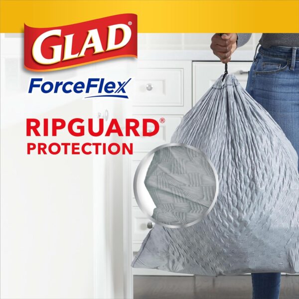 Glad Tall Kitchen Drawstring Trash Bags - Image 2