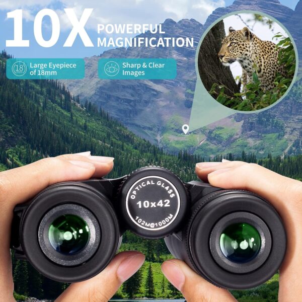 Gosky 10x42 Roof Prism Binoculars for Adults - Image 4