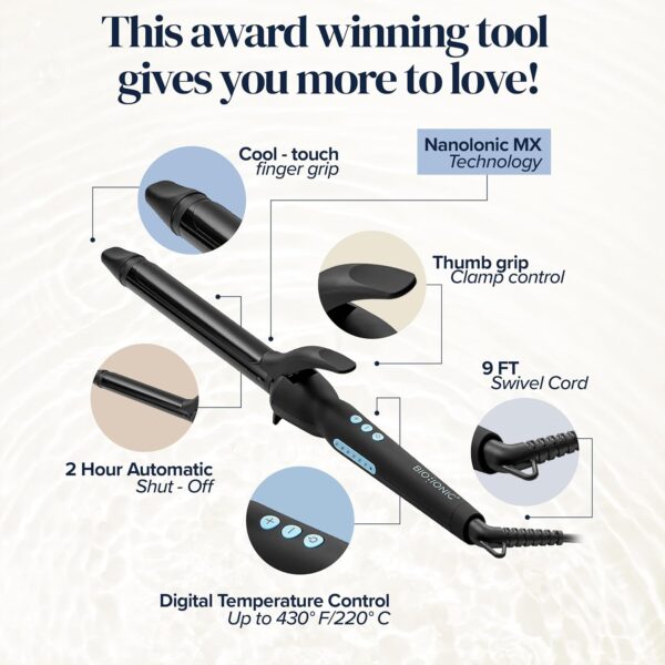 Bio Ionic Long Barrel Styler, - Image 3