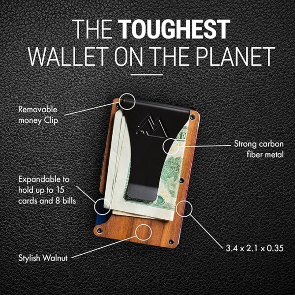 Mountain Voyage Minimalist Wallet for Men & Women - Image 7