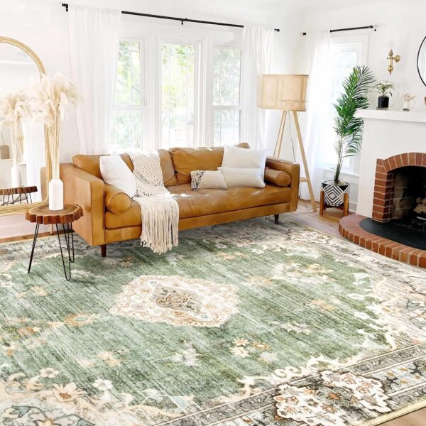 MUJOO 9’x12’ Area Rug Large Rugs for Living Room - Image 8