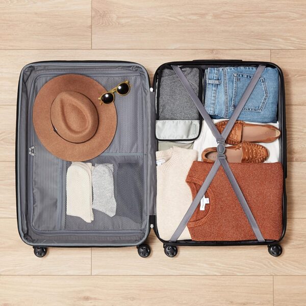 Amazon Basics Expandable Hardside Luggage, Suitcase - Image 6
