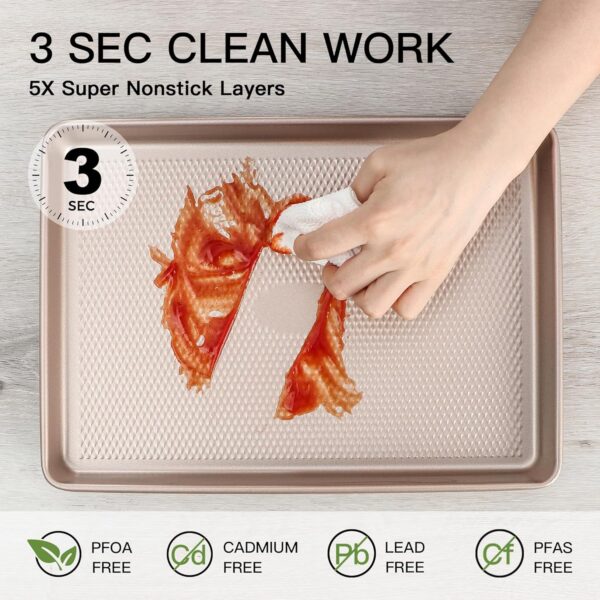 HONGBAKE Baking Sheet Pan Set - Image 8