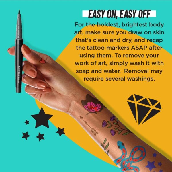 BODYMARK Temporary Tattoo Markers - Image 2