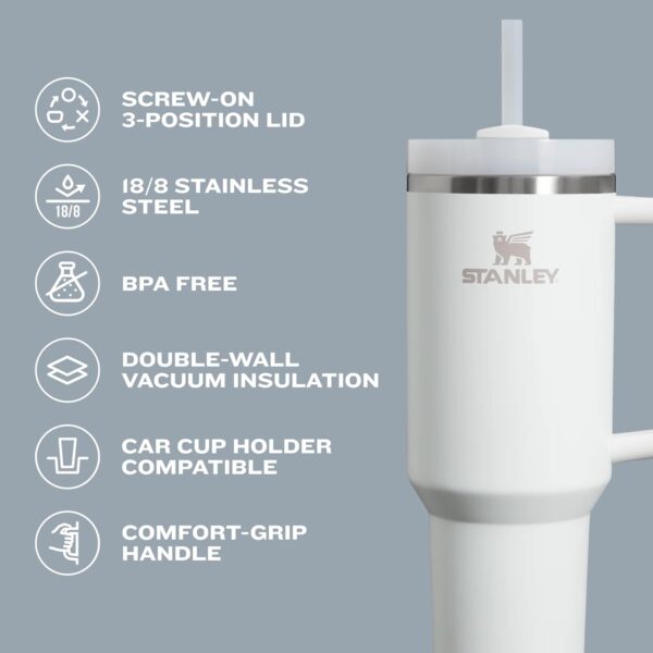 Stanley Quencher H2.0 Tumbler with Handle & Straw 30 oz - Image 5