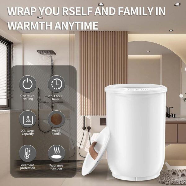 Large Towel Warmer for Bathroom - Image 3