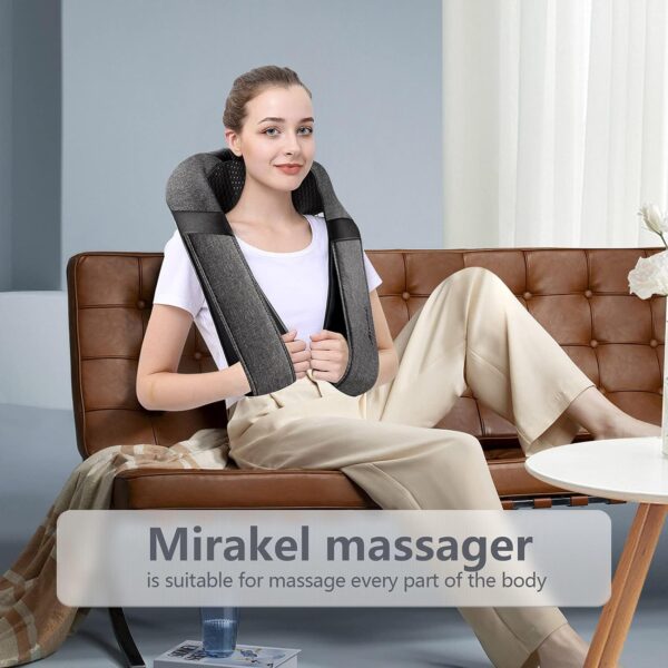 Back Massager Neck Massager with Heat - Image 2